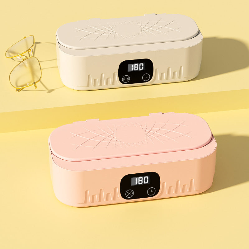 Ultrasonic Jewelry Cleaner — Portable Digital Cleaner with LED Display