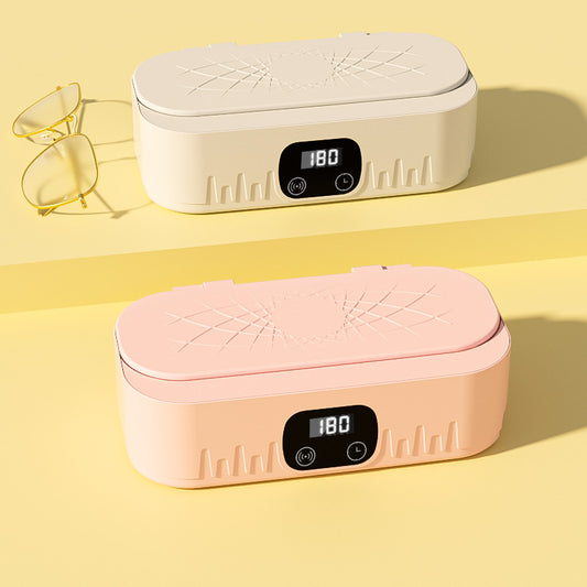 Ultrasonic Jewelry Cleaner — Portable Digital Cleaner with LED Display