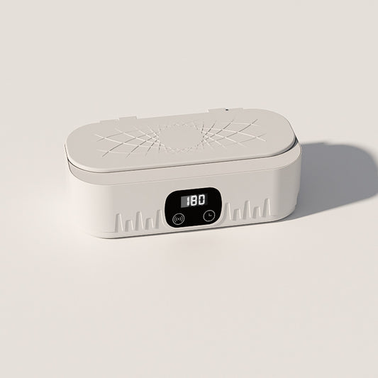 Ultrasonic Jewelry Cleaner — Portable Digital Cleaner with LED Display
